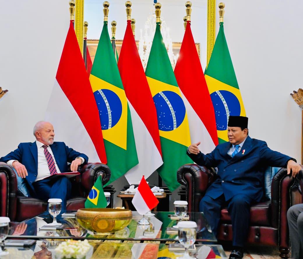 Bahas Penguatan Kemitraan Strategis Indonesia–Brasil